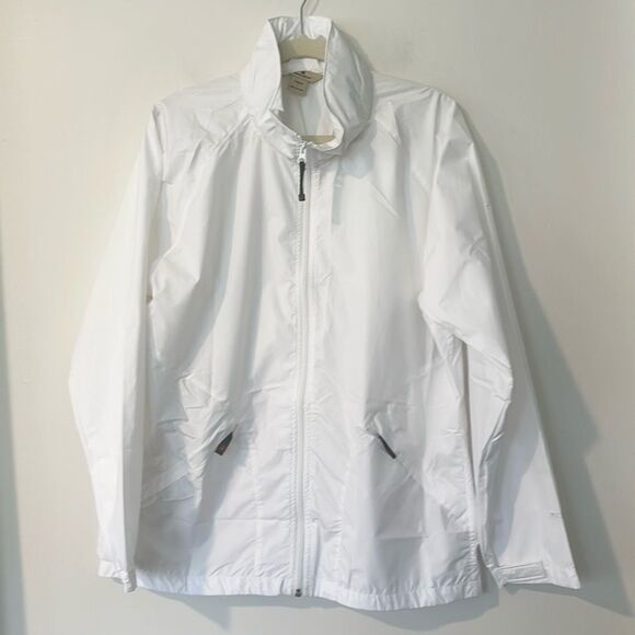 Woolrich White Women’s Windbreaker Jacket L - Picture 1 of 9